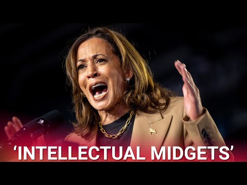 ‘Intellectual midgets’ hear buzzwords and think Kamala Harris’ word salad speeches make sense