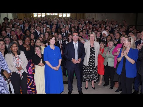 Andy Burnham surrounds himself with women to try and show he’s ‘so inclusive’