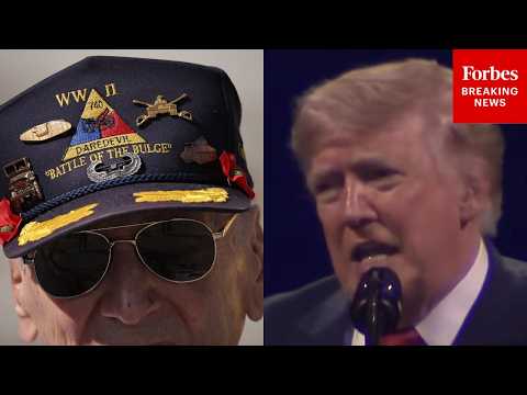 ‘They Are The Greatest Generation’: Trump Honors WWII Veterans For Their Sacrifices