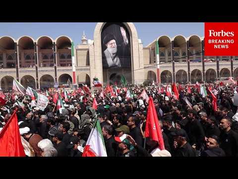 Massive Crowds Gather On Second Day Of Funeral Ceremonies For Former Supreme Leader Ali Khamenei