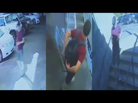 Footage shows alleged killer’s movements before and after Charlie Kirk’s assassination