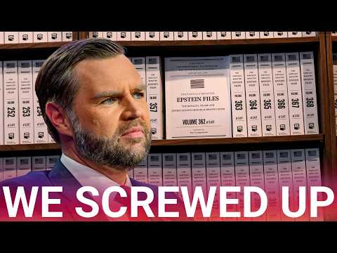 JD Vance shockingly admits White House ‘mishandled’ release of the Jeffrey Epstein files