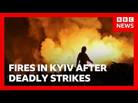 Russian attack kills at least 17 in Ukraine | BBC News