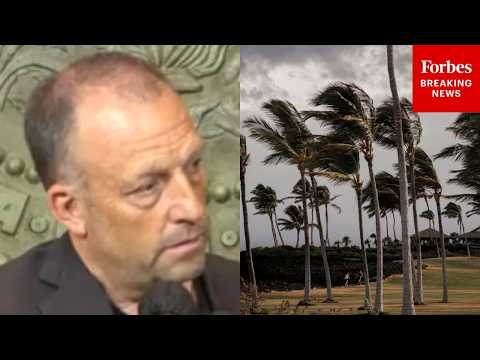 Hawaii Gov. Josh Green Holds Press Conference After Hurricane Lala Brings Heavy Rain To Islands