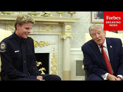 ICYMI: President Trump Hosts Lifeguard Ryder Williams And Takes Questions From Reporters