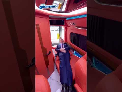 This Toyota HiAce Is Basically A Private Jet On Wheels #Toyota #Luxury #Van #viral