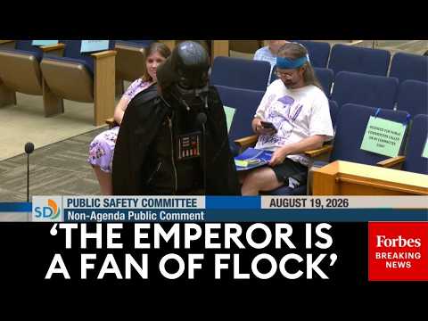 ‘I Need This So I Can Stalk My Ex Girlfriend’: ‘Darth Vader’ Backs Flock Cameras