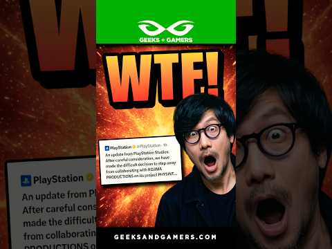 PlayStation Fired Kojima…🤯