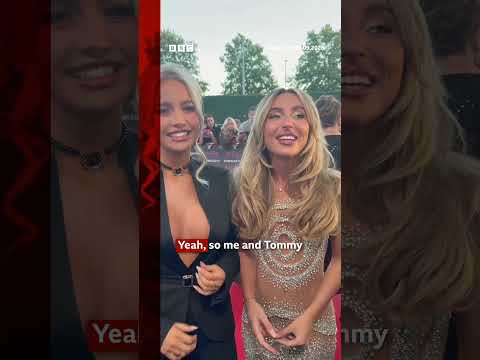 Love Island’s Ellie and Yasmin spill the tea. #BBCNews