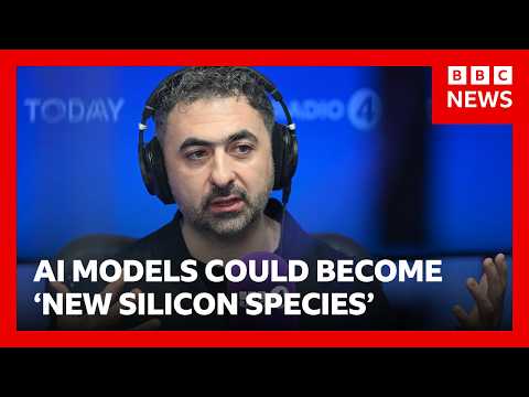 AI creations could become ‘new silicon species’ says head of Microsoft AI | BBC News
