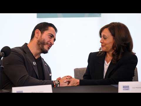 Kamala makes ‘grand return’ to campaign trail with far-left El-Sayed
