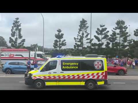 ‘Happened so fast’: Injured Knights fan speaks out after car ploughs into grand final crowd