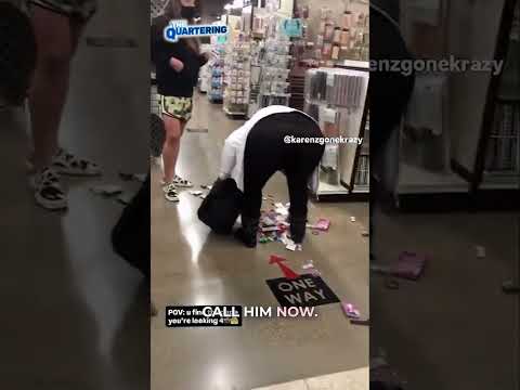 Store Manager Catches A Customer Red Handed And Immediately Confronts Her #Retail #Shoplifting #Stor