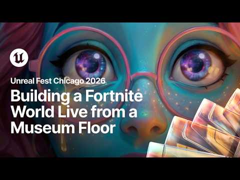 Building a Fortnite World Live from a Museum Floor | Unreal Fest Chicago 2026