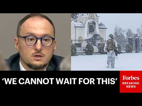 Ukrainian Energy Official Alex Riabchyn Urges Congress To Support Ukraine Before Winter