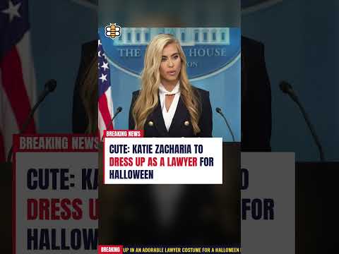 Cute: Katie Zacharia To Dress Up As A Lawyer For Halloween