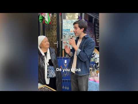 Aussies ‘challenged’ by Uzbeks in Jacob Kaplan’s awkward street interview